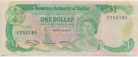 Belize 1980. 1$ T:III Belize 1980. 1 Dollar C:F Krause P#38