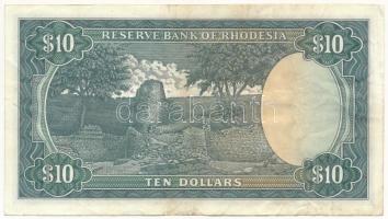 Rodézia 1976. 10$ T:III
Rhodesia 1976. 10 Dollars C:F
Krause 33.b
