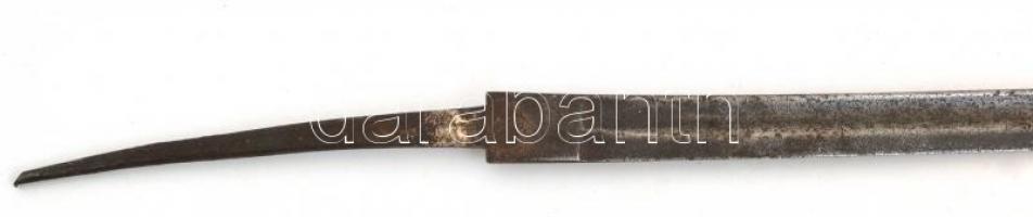 XIX. sz. Kardpenge, kis csorbával, pengehossz: 81 cm, teljes hossz: 95 cm