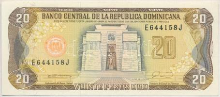 Dominikai Köztársaság 1990. 20P T:I- Dominican Republic 1990. 20 Pesos C:AU Krause P#133