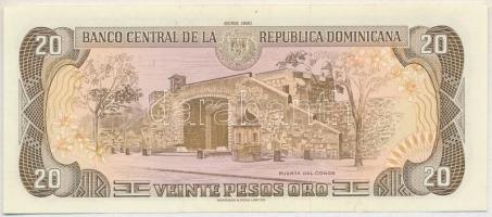 Dominikai Köztársaság 1990. 20P T:I-
Dominican Republic 1990. 20 Pesos C:AU
Krause P#133