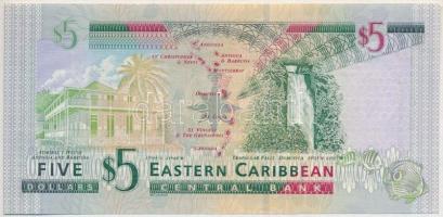 Kelet-Karibi Államok / Antigua 2003. (DN) 5$ T:I
East Caribbean States / Antigua 2003. (ND) 5 Dolla...