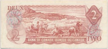 Kanada 1974. 2$ T:III tűlyukak
Canada 1974. 2 Dollars C:F pin holes
Krause KM#86