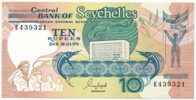 Seychelle-szigetek 1989. 10R T:I  Seychelles 1989. 10 Rupees C:UNC Krause 32.