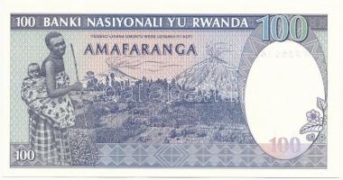 Ruanda 1989. 100Fr T:I
Rwanda 1989. 100 Francs C:UNC
Krause 19