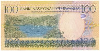 Ruanda 2003. 100Fr T:I 
Rwanda 2003. 100 Francs C:UNC
Krause 29
