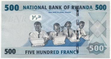 Ruanda 2013. 500Fr T:I 
Rwanda 2013. 500 Francs C:UNC