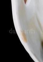 Herendi Kanalasgém pár. Kézzel festett, jelzett, a kiálló sarka letört, de megvan, visszaragasztható...