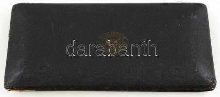 Régi körzőkészlet eredeti dobozban, MAHO Industrie Pfronten-Allg. felirattal + Nova-Bifo szemüveg, J...