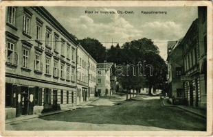 1942 Ried im Innkreis, Kapuzinerberg / street view, shop of Franz Vogl + Inf. Ers. Btl. 135. 1. Kompagnie (EB)