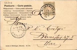 1903 Königssee, rowing boat, lake. Becker & Kölblinger No. 270. (EK)