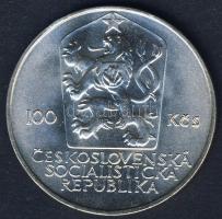 Csehszlovákia 1985. 100K Ag "Helsiki konferencia" T:1