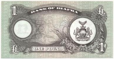Biafra 1968-1969. 1Ł T:I 
Biafra 1968-1969. 1 Pound C:UNC 
Krause 5.a