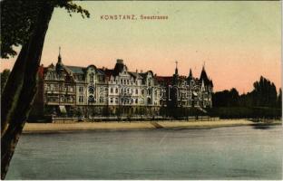 Konstanz, Seestrasse / street view, promenade. Dr. Trenler Co. 1906. Bd. 183.