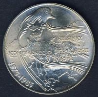 Csehszlovákia 1985. 100K Ag "Helsiki konferencia" T:1