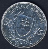 Szlovákia 1944. 50K Ag "5. Függetlenségi évforduló" T:2