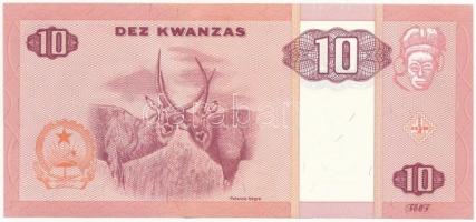 Angola 1999. 10K T:I 
Angola 1999. 10 Kwanzas C:UNC
Krause 145