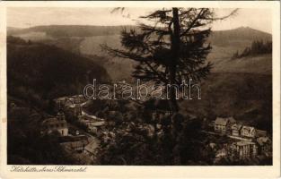 1929 Katzhütte, oberes Schwarzatal / general view, valley. Verlag Julius Seigerschmid