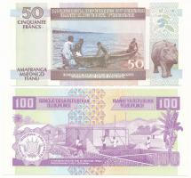 Burundi 2001. 50Fr + 100Fr T:I
Burundi 2001. 50 Francs + 100 Francs C:UNC