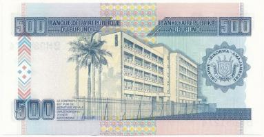 Burundi 2011. 500Fr T:I 
Burundi 2011. 500 Francs C:UNC