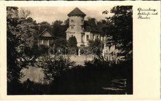 Rheinsberg, Schloss und Theater / castle, theatre. Photographie und Verlag Rudolf Lambeck