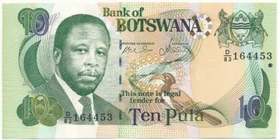 Botswana 2002. 10P T:I  Botswana 2002. 10 Pula C:UNC Krause 24.a