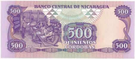 Nicaragua 1985. 500C T:I
Nicaragua 1985. 500 Córdobas C:UNC
Krause P#155