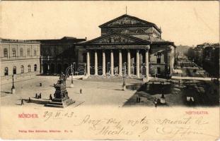 1903 München, Munich; Hoftheater / theatre. Verlag Max Schreiber No. 2. (EK)