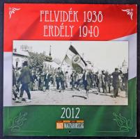 Felvidék 1938 és Erdély 1940 - 2012-es falinaptár visszacsatolási képeslapokkal / 2012 calendar with postcards from the entry of the Hungarian troops