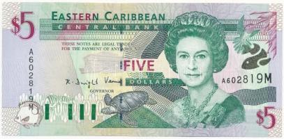 Kelet-Karibi Államok / Montserrat 2000. (DN) 5$ T:I East Caribbean States / Montserrat 2000. (ND) 5 Dollars C:UNC Krause P#37m