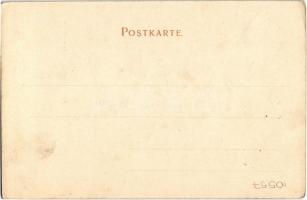 Nürnberg, Nuremberg; Karolinenstrasse mit Lorenzkirche. Dr. Fischer's Essigessenz / street view...