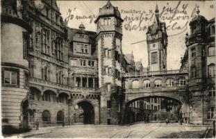 1905 Frankfurt am Main, Rathaus / town hall, street view (EK)