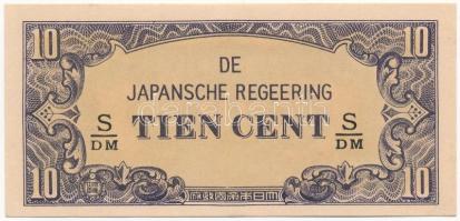 Holland Kelet-India / Japán megszállás 1941. 10c T:I Netherlands East Indies / Japanese occupation 1941. 10 Cents C:UNC Krause P#121