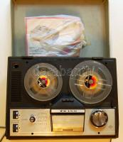 Unitra ZRK hordozható szalagos magnetofon kiváló állapotban használati utasítással