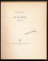 Képes Géza: Só és bors. Epigrammák. Bartha László rajzaival. Bp.,1956., Szépirodalmi. Első kiadás. K...
