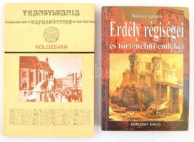 Kőváry László: Erdély régiségei és történeli emlékei. Reprint. + Transyvania képeskönyve: Kolozsvár.