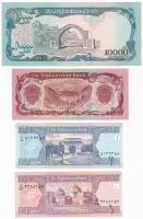 Afganisztán 1990. 100A + 1993. 10.000A + 2002. 1A + 2002. 2A T:I,I-
Afghanistan 1990. 100 Afghanis ...