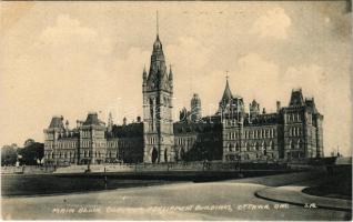 Ottawa (Ontario), Main Block Dominion Parliament Buildings