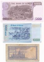 Vegyes: Dél-Korea 1983. 1000W + 2007. 1000W + Brunei 1983. 1R T:I-III
Mixed: South Korea 1983. 1000...