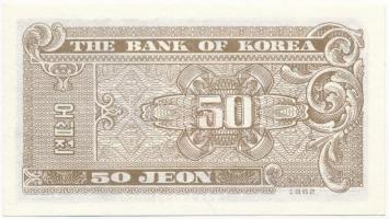 Dél-Korea 1962. 50j T:I
South Korea 1962. 50 Jeon C:UNC
Krause P#29a