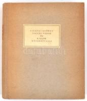 Sárközy György összes verse és kisebb műfordításai. Bp., 1947., Sarló. Kiadói félvászon-kötés, a borító részben elvált a könyvtesttől, de a könyvtest egyben van.