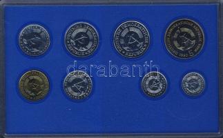 NDK 1981. 1Pf-5M 8klf db, szettben, benne 5M "Berlin" T:BU Csak 25000db, tanúsítvánnyal! R...