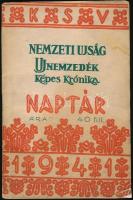 1941 Nemzeti Újság, Uj nemzedék, Képes Krónika naptára.