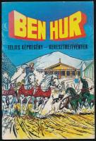 Vegyes képregény tétel, 3 db: Ben Hur. Ifjúsági Lapkiadó. Kitöltött keresztrejtvénnyel. Kiadói papírkötés; Támadás a Föld ellen. Kitöltött keresztrejtvénnyel Ifjúsági Lapkiadó. Kiadói papírkötés; Frankenstein angol nyelvű képregény középhaladók számára, kitöltetlen szövegértési és nyelvtani feladatokkal, kiadói papírkötésben