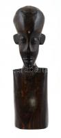 Afrikai keményfa faragott szobor 21 cm