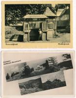 Hargita és Homoród; - 4 db régi képeslap / 4 pre-1945 postcards
