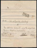 1839 Jedlersdorf (ma Bécs része), a kerületi bíróság ex offo levele a bécsi magisztrátusnak hivatali...