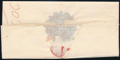 1855 Graz, a kerületi bíróság ex offo levele a linzi kerületi bíróságnak hivatali ügyben, német nyel...