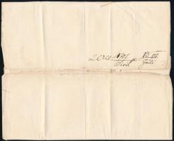 1855 Graz, a kerületi bíróság ex offo levele a linzi kerületi bíróságnak hivatali ügyben, német nyel...