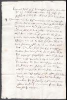1583 Azonosítatlan személy levele Körmöcbánya város magisztrátusának különféle kereskedelmi ügyekben...